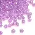 Summer Clear Faceted Fantasy Rhombus Crystal Beads Loose Corner Beaded - HJ19 red purple-10g/pack about 135 pieces 4mm hole diameter 1.2mm