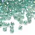 Summer Clear Faceted Fantasy Rhombus Crystal Beads Loose Corner Beaded - HJ16 dark green-10g/pack about 135 pieces 4mm hole diameter 1.2mm