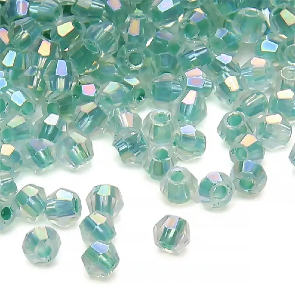 HJ16 dark green-10g/pack about 135 pieces 4mm hole diameter 1.2mm,chaincharmsupply.com