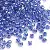 Summer Clear Faceted Fantasy Rhombus Crystal Beads Loose Corner Beaded - HJ13 Sapphire-10g/pack, about 135 pieces, 4mm, aperture 1.2mm