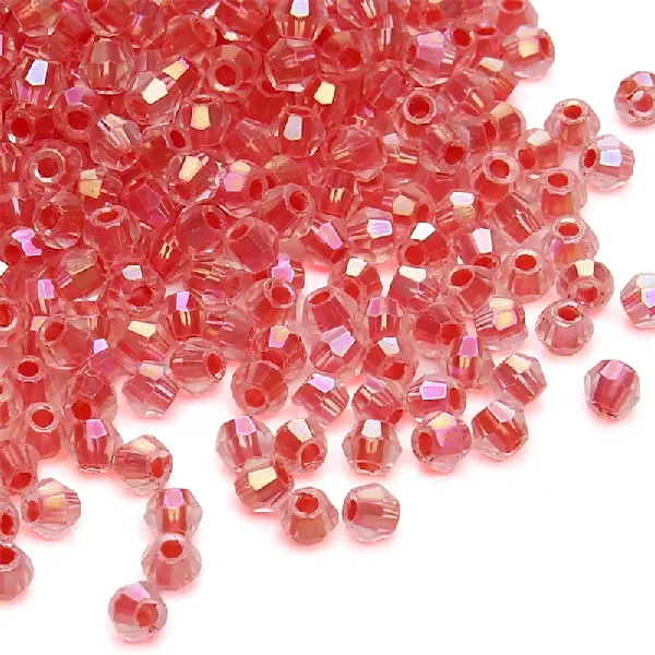 HJ09 red-10g/pack about 135 pieces 4mm hole diameter 1.2mm,chaincharmsupply.com