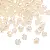 Summer Clear Faceted Fantasy Rhombus Crystal Beads Loose Corner Beaded - HJ03 Beige-10g/pack about 135 pieces 4mm hole diameter 1.2mm