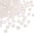 Summer Clear Faceted Fantasy Rhombus Crystal Beads Loose Corner Beaded - HJ02 white-10g/pack about 135 pieces 4mm hole diameter 1.2mm