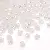 Summer Clear Faceted Fantasy Rhombus Crystal Beads Loose Corner Beaded - HJ01 transparent color-10g/pack, about 135 pieces, 4mm, aperture 1.2mm