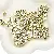 Acrylic English Letter Beads Square Flat Round Handmade Diy Jewelry - Letter E square antique gold 6x6mm hole diameter about 3mm-50 pieces/pack