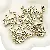 Acrylic English Letter Beads Square Flat Round Handmade Diy Jewelry - Letter F square antique gold 6x6mm hole diameter about 3mm-50 pieces/pack