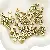 Acrylic English Letter Beads Square Flat Round Handmade Diy Jewelry - Letter H square antique gold 6x6mm hole diameter about 3mm-50 pieces/pack