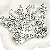 Acrylic English Letter Beads Square Flat Round Handmade Diy Jewelry - Letter A square antique silver 6x6mm hole diameter about 3mm-50 pieces/pack
