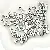 Acrylic English Letter Beads Square Flat Round Handmade Diy Jewelry - Letter N square antique silver 6x6mm hole diameter about 3mm-50 pieces/pack