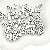 Acrylic English Letter Beads Square Flat Round Handmade Diy Jewelry - Letter T square antique silver 6x6mm hole diameter about 3mm-50 pieces/pack