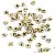 Acrylic English Letter Beads Square Flat Round Handmade Diy Jewelry - Letter G round gold 4x7mm hole diameter about 1mm-50 pieces/pack