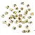 Acrylic English Letter Beads Square Flat Round Handmade Diy Jewelry - Letter U round gold 4x7mm hole diameter about 1mm-50 pieces/pack