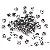 Acrylic English Letter Beads Square Flat Round Handmade Diy Jewelry - Letter Q round silver 4x7mm hole diameter about 1mm-50 pieces/pack
