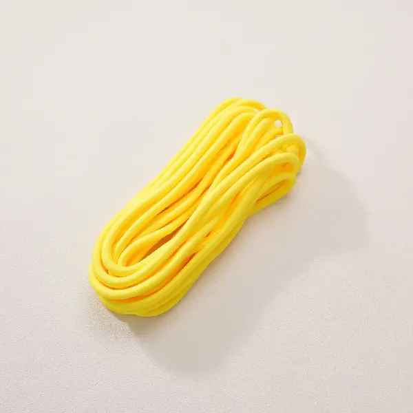 Yellow - about 5mm thick, 5 meters/pack,chaincharmsupply.com