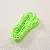 Simple Colorful Polyester Multi-purpose Braided Rope Diy Handmade Jewelry Accessories - Fluorescent green - about 5mm thick, 5 meters/pack
