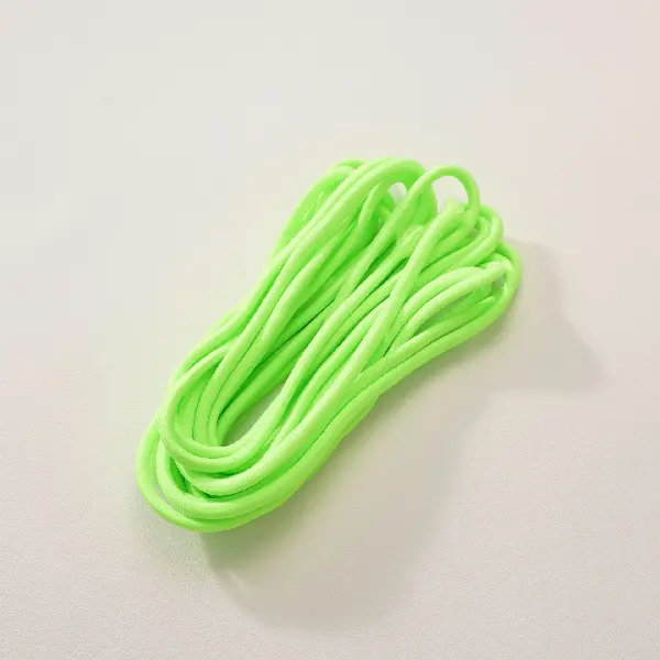 Fluorescent green - about 5mm thick, 5 meters/pack,chaincharmsupply.com