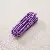 Simple Colorful Polyester Multi-purpose Braided Rope Diy Handmade Jewelry Accessories - Purple - about 5mm thick, 5 meters/pack