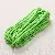 Simple Colorful Polyester Multi-purpose Braided Rope Diy Handmade Jewelry Accessories - Avocado green - about 5mm thick, 5 meters/pack