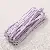 Simple Colorful Polyester Multi-purpose Braided Rope Diy Handmade Jewelry Accessories - Light purple - about 5mm thick, 5 meters/pack