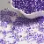 2-4mm Dye Core Rice Beads Glass Handmade Diy Jewelry Materials - Glass dye core rice beads violet-3mm 15g/pack about 500 pieces