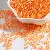 2-4mm Dye Core Rice Beads Glass Handmade Diy Jewelry Materials - Glass dye core rice beads orange-3mm 15g/pack about 500 pieces