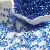 2-4mm Dye Core Rice Beads Glass Handmade Diy Jewelry Materials - Glass dye core rice beads royal blue-4mm 15g/pack about 150 pieces