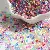 2-4mm Dye Core Rice Beads Glass Handmade Diy Jewelry Materials - Glass dye core rice beads random mixed colors - 2mm 15g/pack about 1000 pieces
