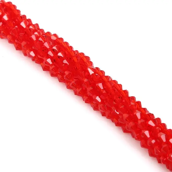 Big red-4mm, about 80-85 pieces/pack,chaincharmsupply.com