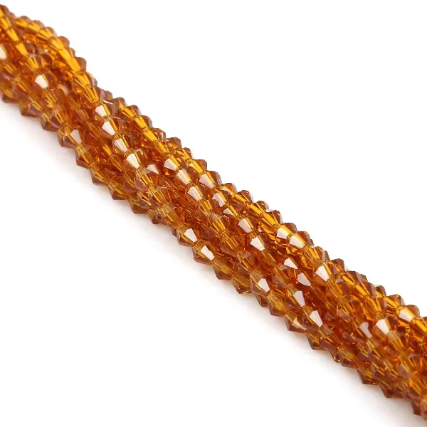 Brown-4mm, about 80-85 pieces/pack,chaincharmsupply.com