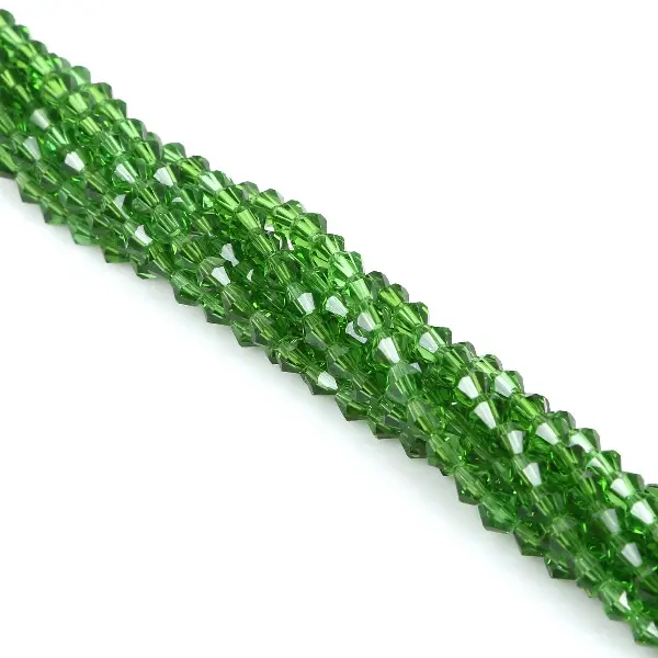 Green-4mm, about 80-85 pieces/pack,chaincharmsupply.com