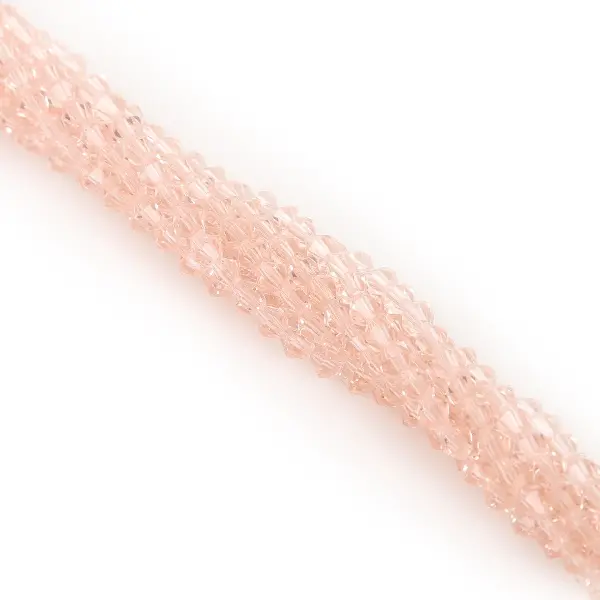 Water pink-4mm, about 80-85 pcs/pack,chaincharmsupply.com