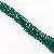 4mm Faceted Rhombus Crystal Beads Glass Diy Handmade Loose Bead - Hole green-4mm, about 80-85 pieces/pack