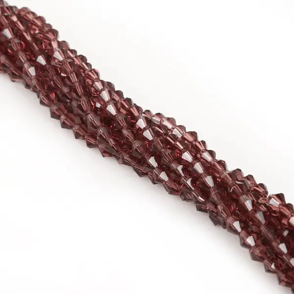 Medium purple-4mm, about 80-85 pieces/pack,chaincharmsupply.com