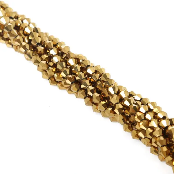 Gold plated-4mm, about 80-85 pieces/pack,chaincharmsupply.com