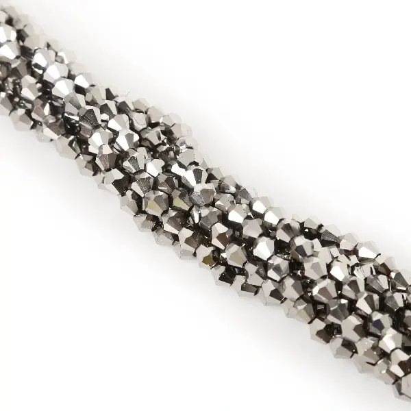 Silver plated-4mm, about 80-85 pieces/pack,chaincharmsupply.com
