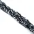 4mm Faceted Rhombus Crystal Beads Glass Diy Handmade Loose Bead - Gun black-4mm, about 80-85 pcs/pack