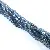 4mm Faceted Rhombus Crystal Beads Glass Diy Handmade Loose Bead - Ink blue coating-4mm, about 80-85 pieces/pack