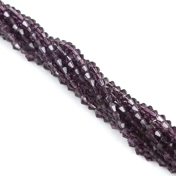 Dark violet-4mm, about 80-85 pcs/pack,chaincharmsupply.com
