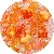 Retro Baroque Acrylic Diy Beads Blind Box Handmade Necklace Bracelet - Orange series-randomly mixed 30g/pack