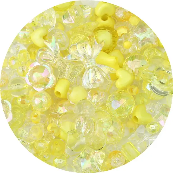 Yellow series-randomly mixed 30g/pack,chaincharmsupply.com