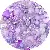 Retro Baroque Acrylic Diy Beads Blind Box Handmade Necklace Bracelet - Purple series-randomly mixed 30g/pack