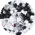Retro Baroque Acrylic Diy Beads Blind Box Handmade Necklace Bracelet - Dark series-randomly mixed 30g/pack