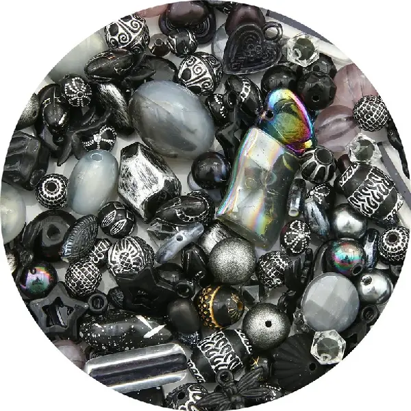 Black series-randomly mixed 30g/pack,chaincharmsupply.com