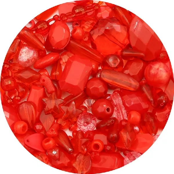 Big red series-randomly mixed 30g/pack,chaincharmsupply.com