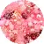 Retro Baroque Acrylic Diy Beads Blind Box Handmade Necklace Bracelet - Pink color-randomly mixed 30g/pack