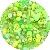 Retro Baroque Acrylic Diy Beads Blind Box Handmade Necklace Bracelet - Grass green series-randomly mixed 30g/pack