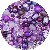 Retro Baroque Acrylic Diy Beads Blind Box Handmade Necklace Bracelet - Purple color-randomly mixed 30g/pack