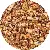 Retro Baroque Acrylic Diy Beads Blind Box Handmade Necklace Bracelet - Antique coffee color series-randomly mixed 30g/pack
