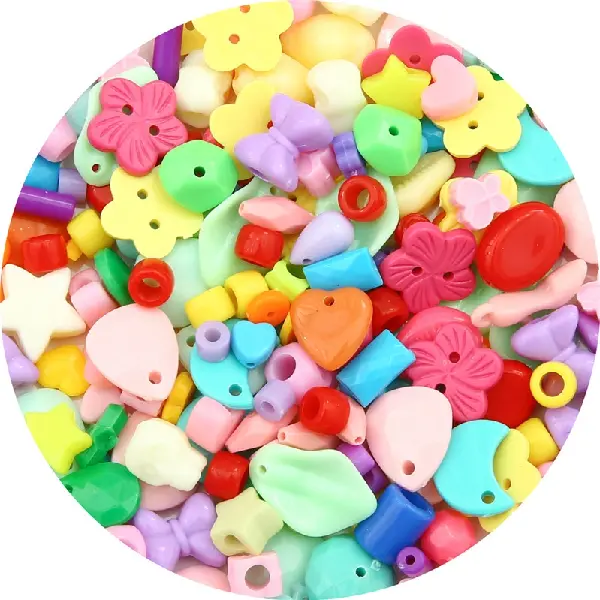 Spring color-randomly mixed 30g/pack,chaincharmsupply.com