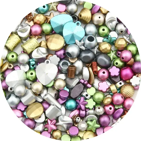 Matt color series-randomly mixed 30g/pack,chaincharmsupply.com